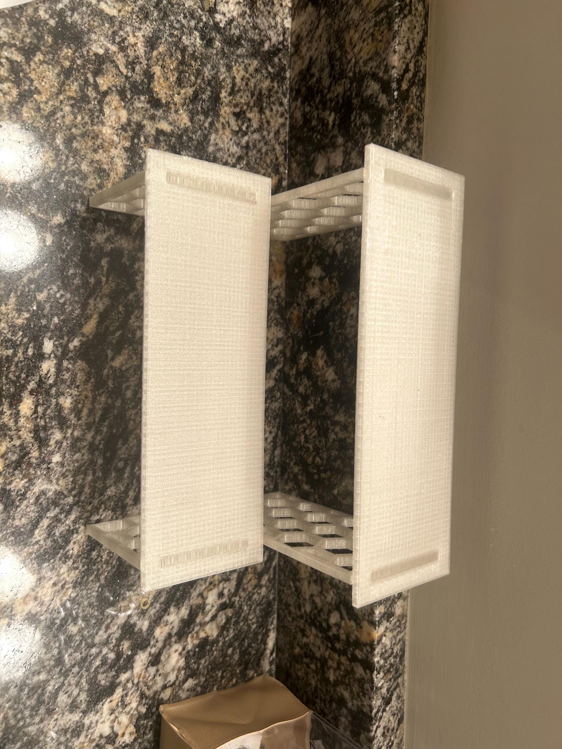 bathroom organizer                  cologne, perfume, hair products